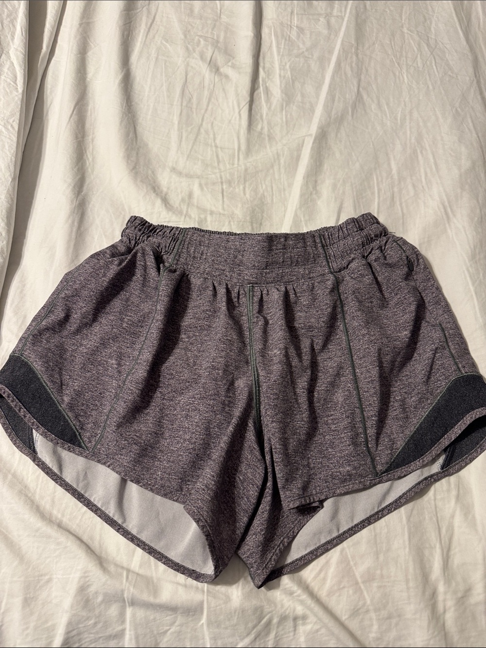 lululemon athletic Heather Grey Shorts